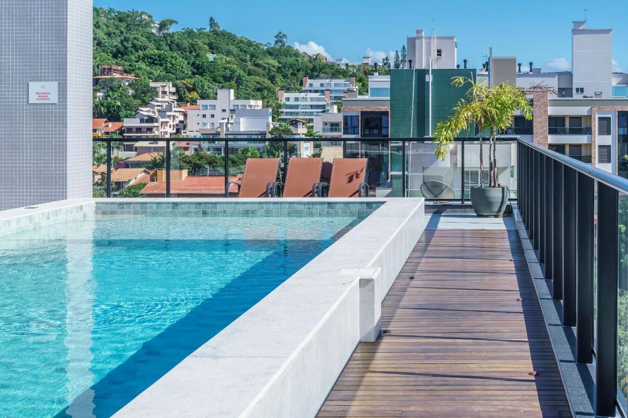 Adra 106 - Apartamento No Centro De Bombinhas - Rooftop Com Piscina E Academia - A Poucos Metros Da Praia - Ngoại thất bức ảnh