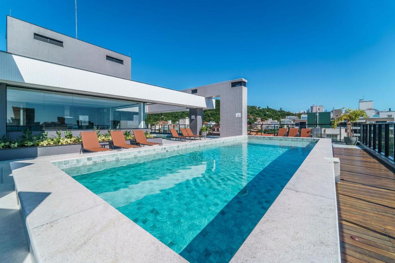 Adra 106 - Apartamento No Centro De Bombinhas - Rooftop Com Piscina E Academia - A Poucos Metros Da Praia - Ngoại thất bức ảnh
